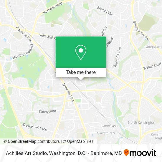Achilles Art Studio map