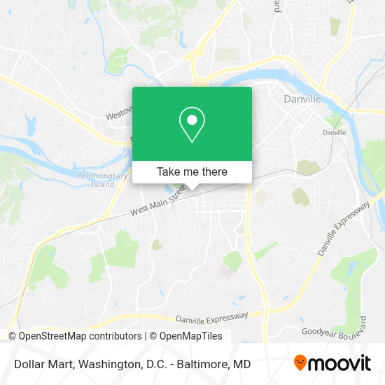Dollar Mart map