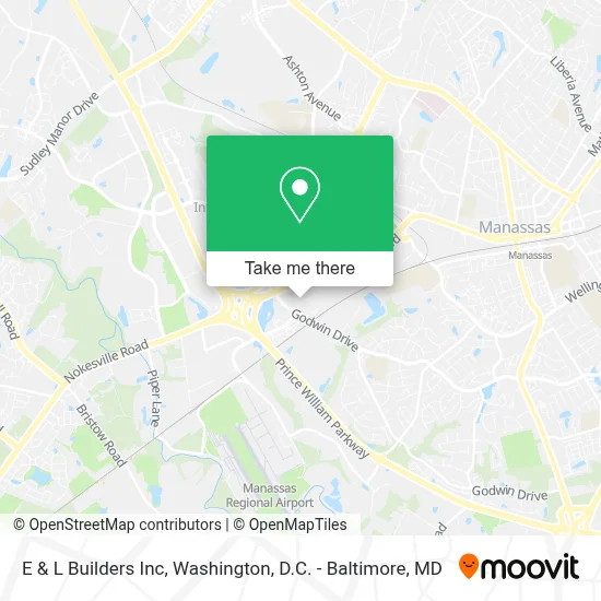 E & L Builders Inc map