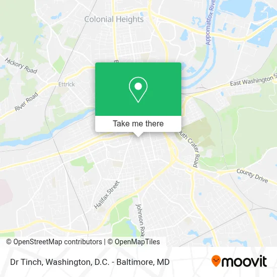 Dr Tinch map