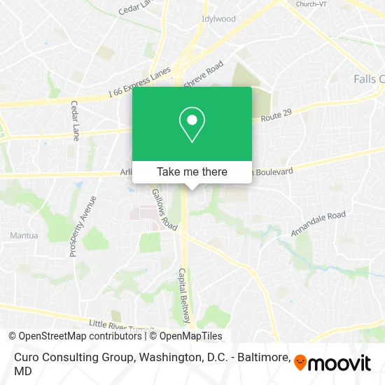 Curo Consulting Group map
