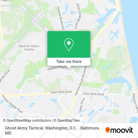 Ghost Army Tactical map