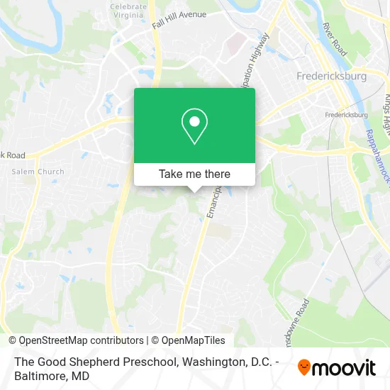The Good Shepherd Preschool map