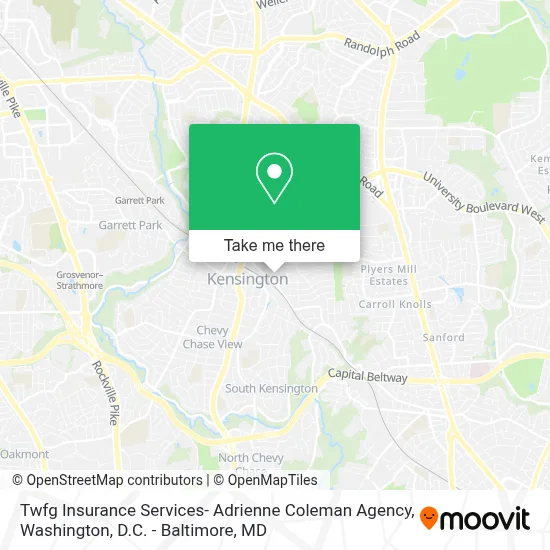 Twfg Insurance Services- Adrienne Coleman Agency map