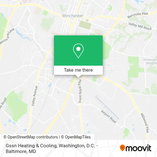 Gssn Heating & Cooling map