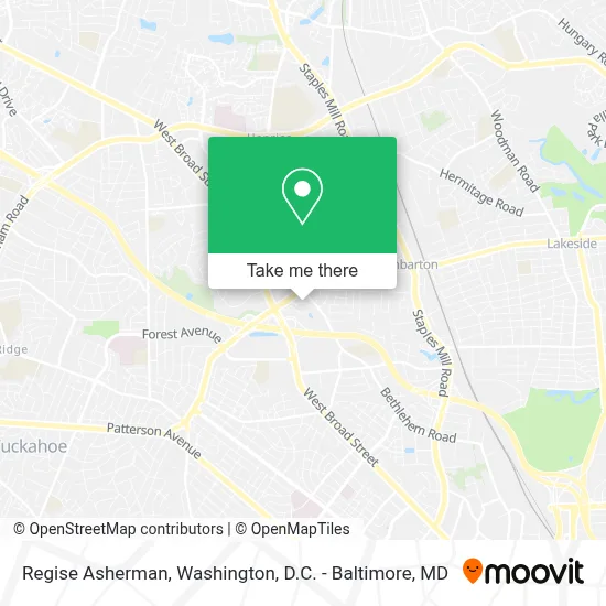 Regise Asherman map
