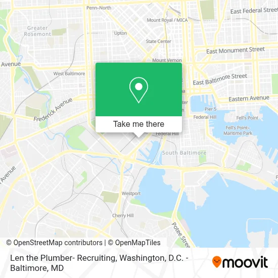 Len the Plumber- Recruiting map