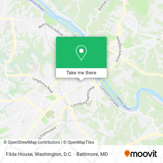 Filda House map