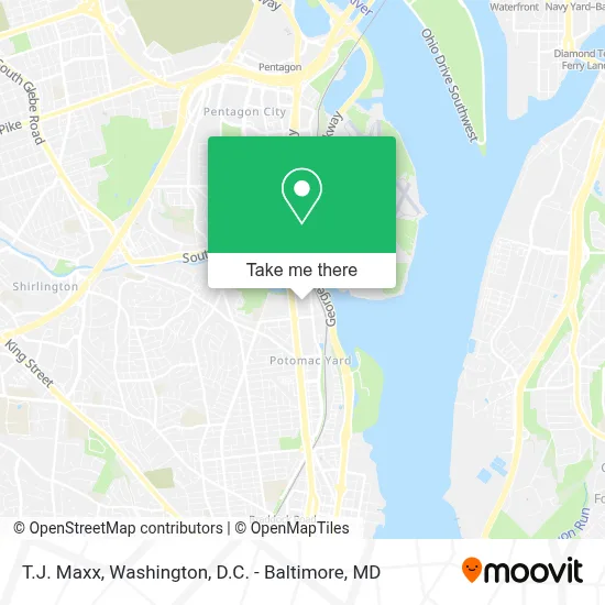T.J. Maxx map