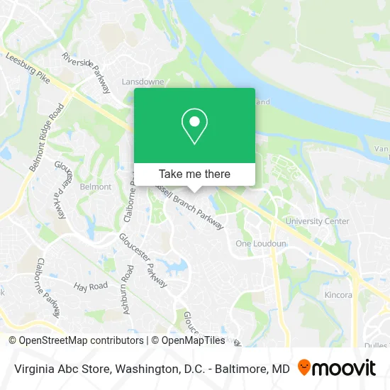 Virginia Abc Store map