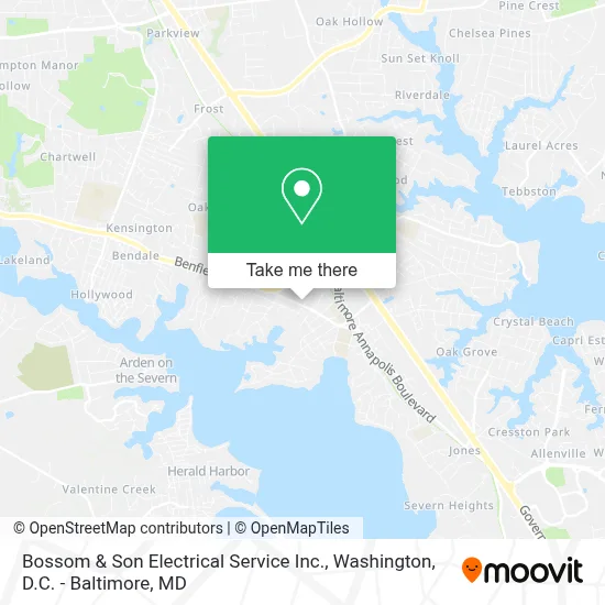 Bossom & Son Electrical Service Inc. map