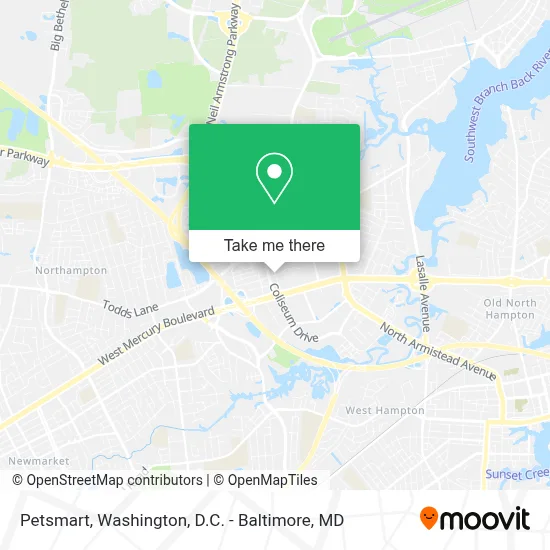 Petsmart map