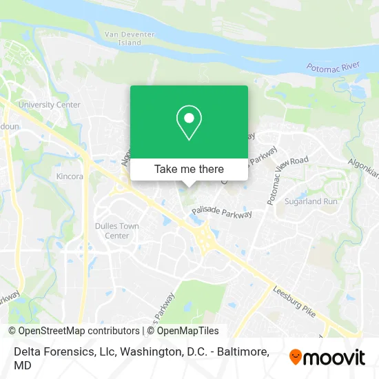 Delta Forensics, Llc map