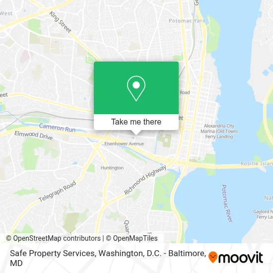 Safe Property Services map