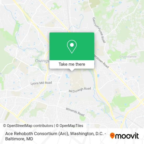 Ace Rehoboth Consortium (Arc) map