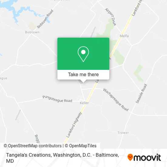 Tangela's Creations map