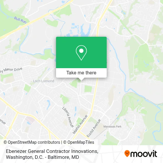 Ebenezer General Contractor Innovations map