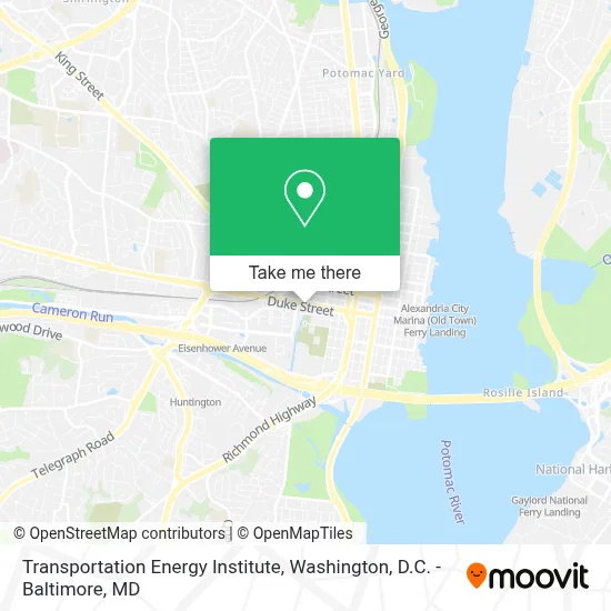 Transportation Energy Institute map