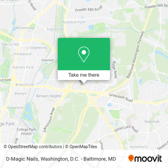 D-Magic Nails map