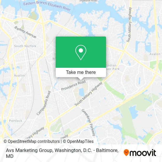 Avs Marketing Group map