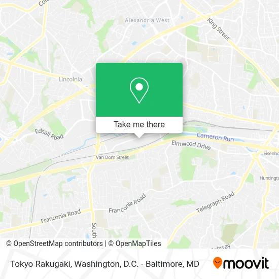 Tokyo Rakugaki map