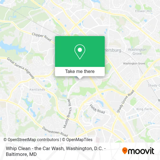 Whip Clean - the Car Wash map