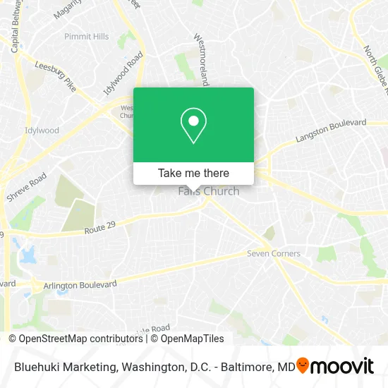 Bluehuki Marketing map