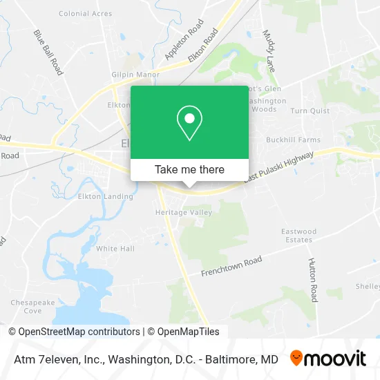 Atm 7eleven, Inc. map