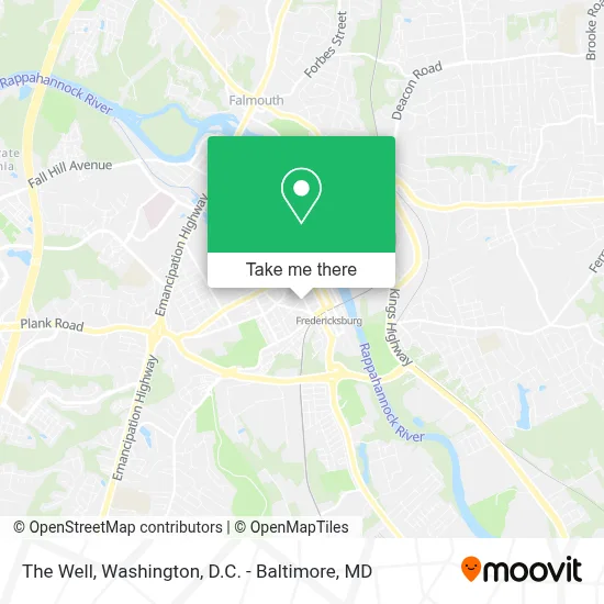 The Well map
