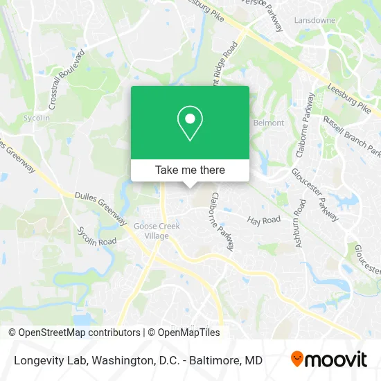 Longevity Lab map