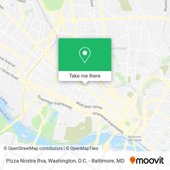 Pizza Nostra Rva map