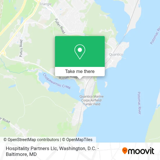 Hospitality Partners Llc map