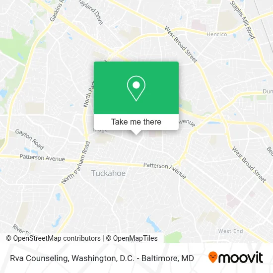 Rva Counseling map