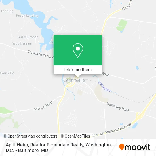 April Heim, Realtor Rosendale Realty map