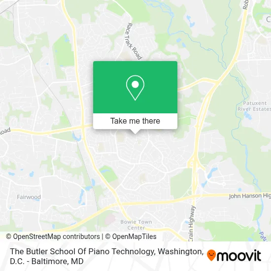 The Butler School Of Piano Technology map