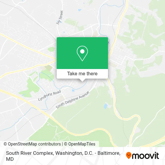 South River Complex map