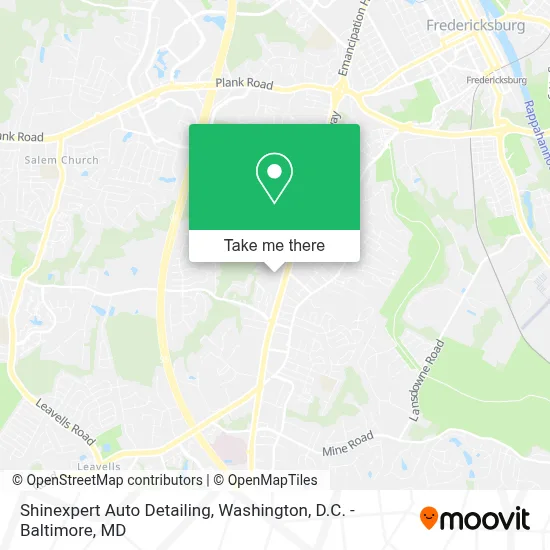 Shinexpert Auto Detailing map