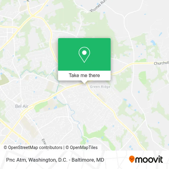 Pnc Atm map