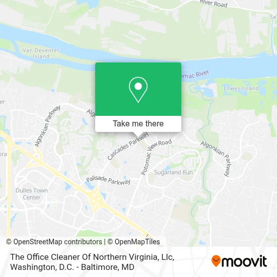 The Office Cleaner Of Northern Virginia, Llc map