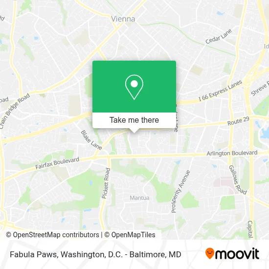 Fabula Paws map