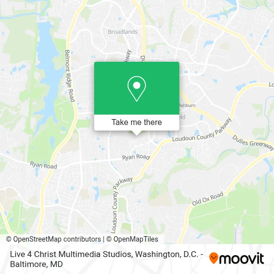 Live 4 Christ Multimedia Studios map
