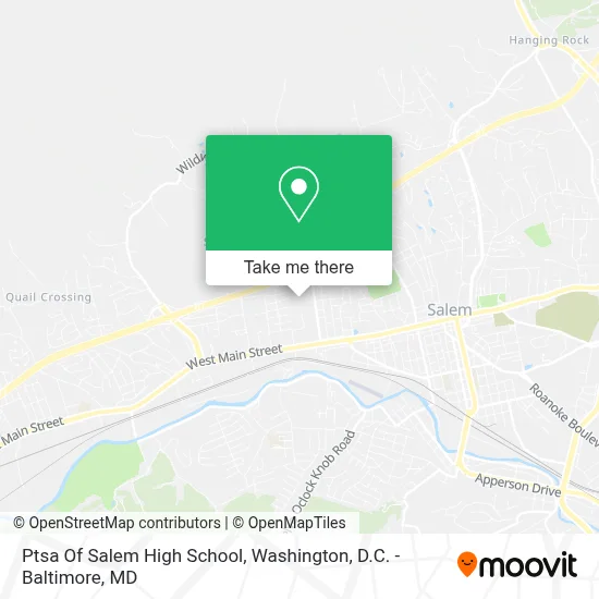Ptsa Of Salem High School map