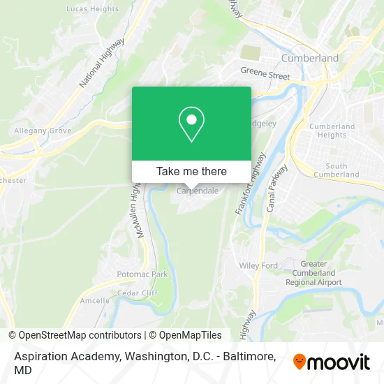 Aspiration Academy map