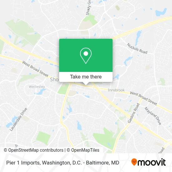 Pier 1 Imports map