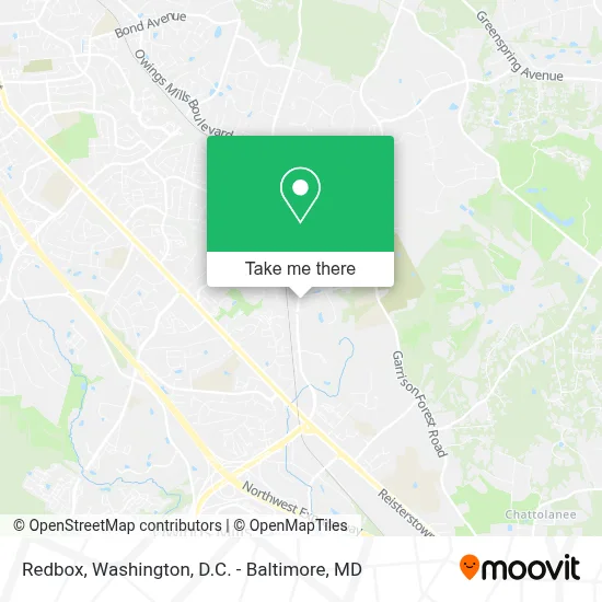 Redbox map