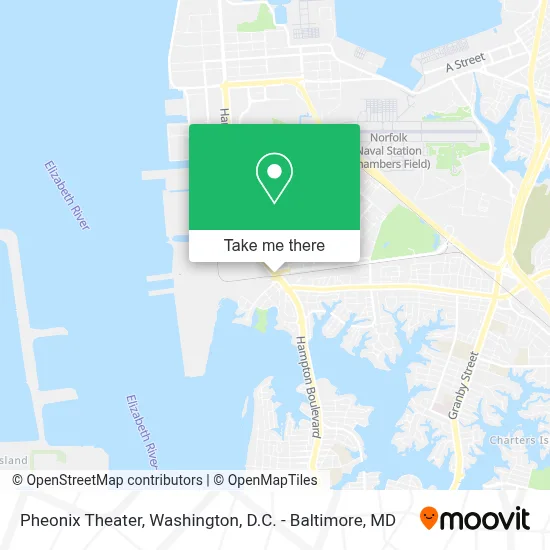 Pheonix Theater map