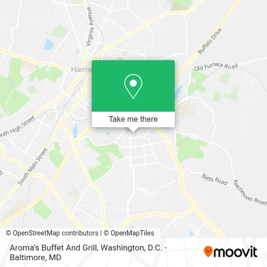 Aroma's Buffet And Grill map