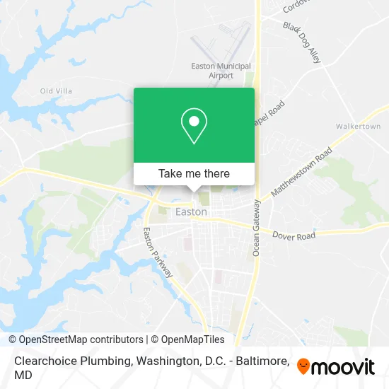 Clearchoice Plumbing map