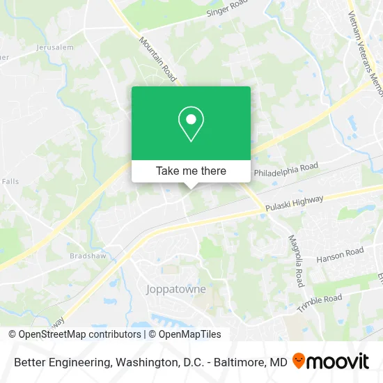 Better Engineering map