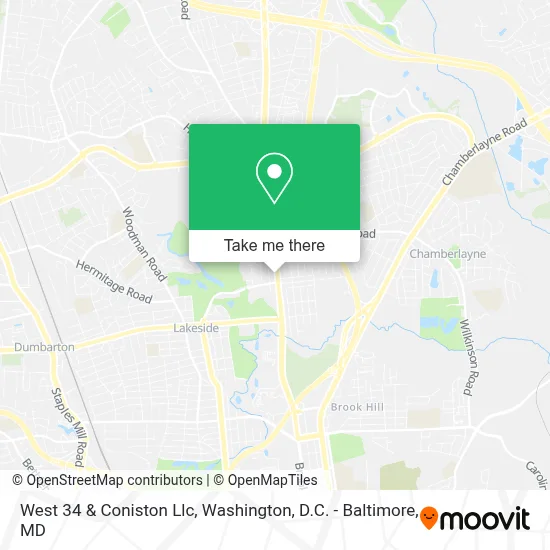 West 34 & Coniston Llc map